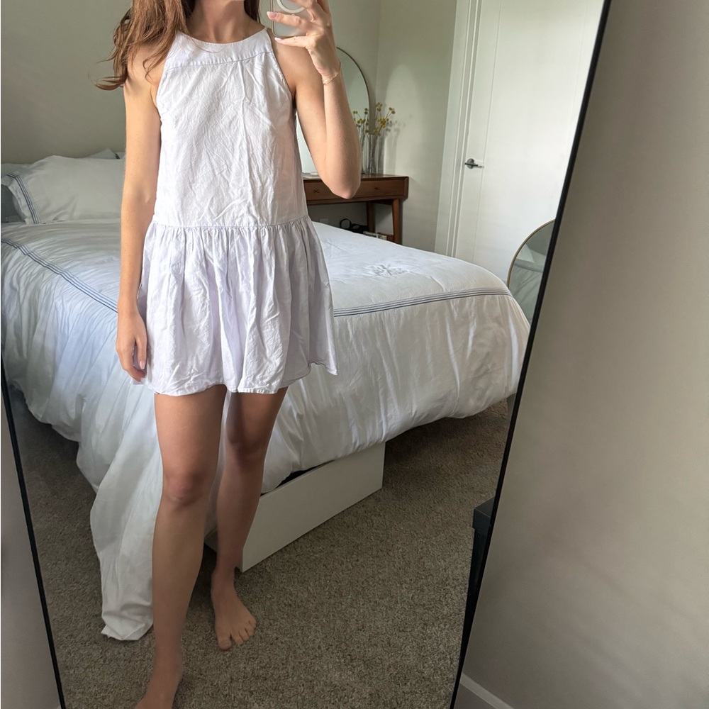 Drop waist cotton dress size XS